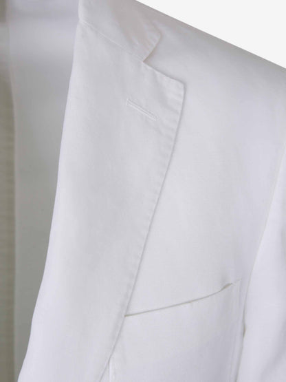 Outlet online Incotex Hombre Traje Liso Lino color Blanco sku 312-002866 01 - Foto 3