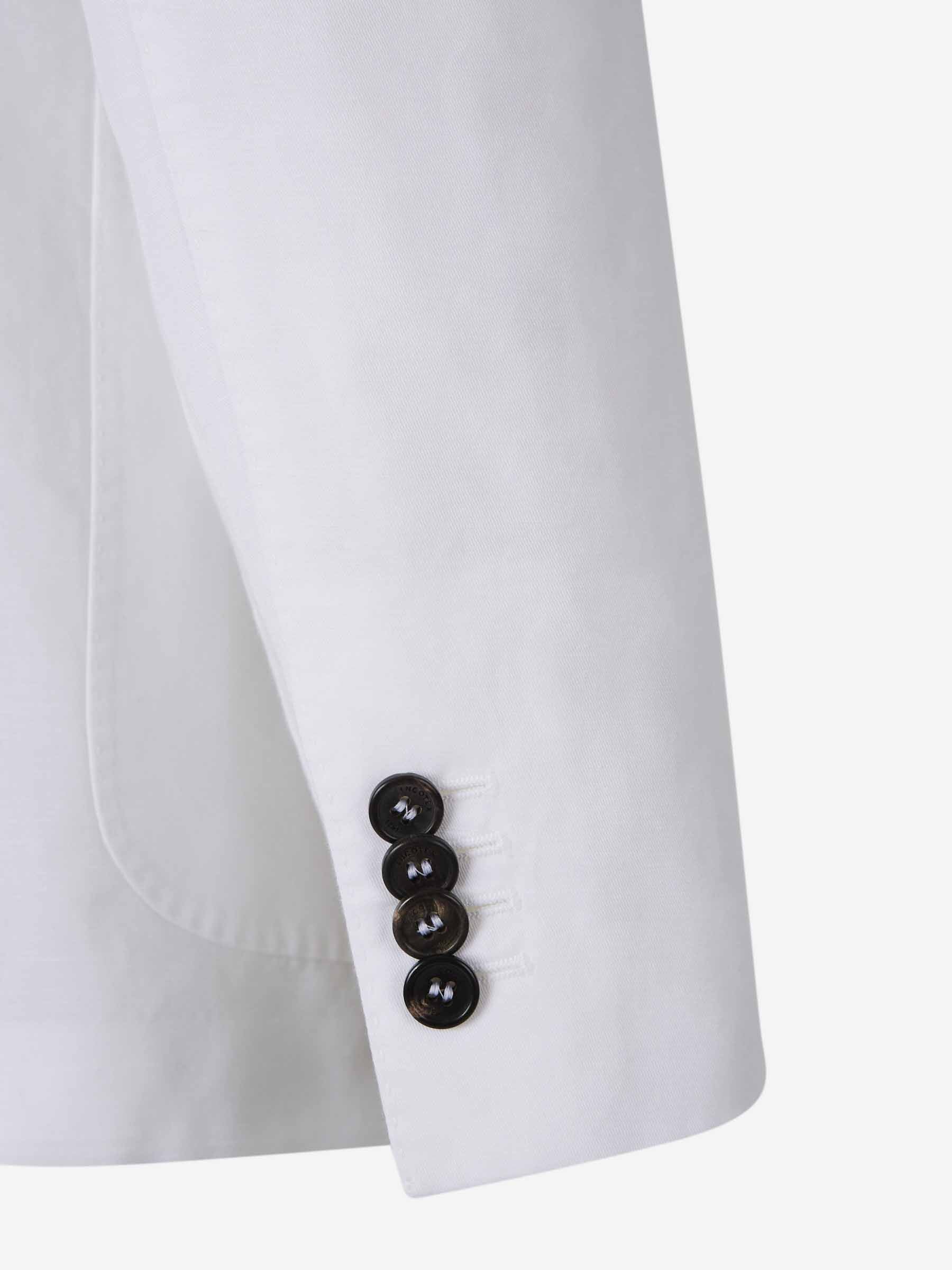 Outlet online Incotex Hombre Traje Liso Lino color Blanco sku 312-002866 01 - Foto 4