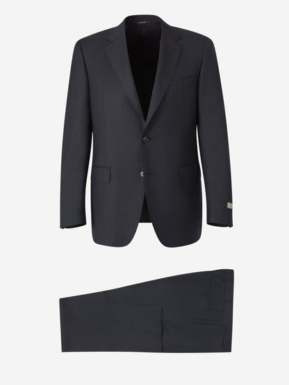 Outlet online Canali Hombre Traje Liso Lana color Gris Antracita sku 312-002877 01 - Foto 1