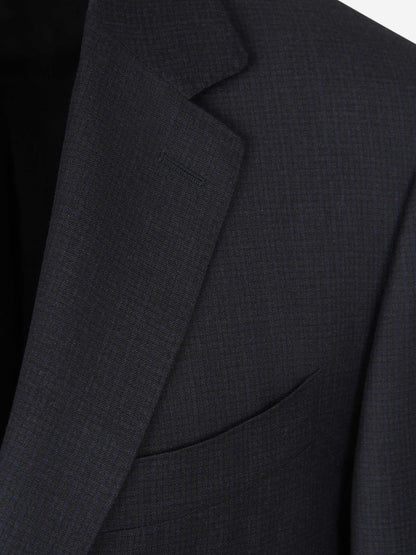 Outlet online Canali Hombre Traje Liso Lana color Gris Antracita sku 312-002877 01 - Foto 3