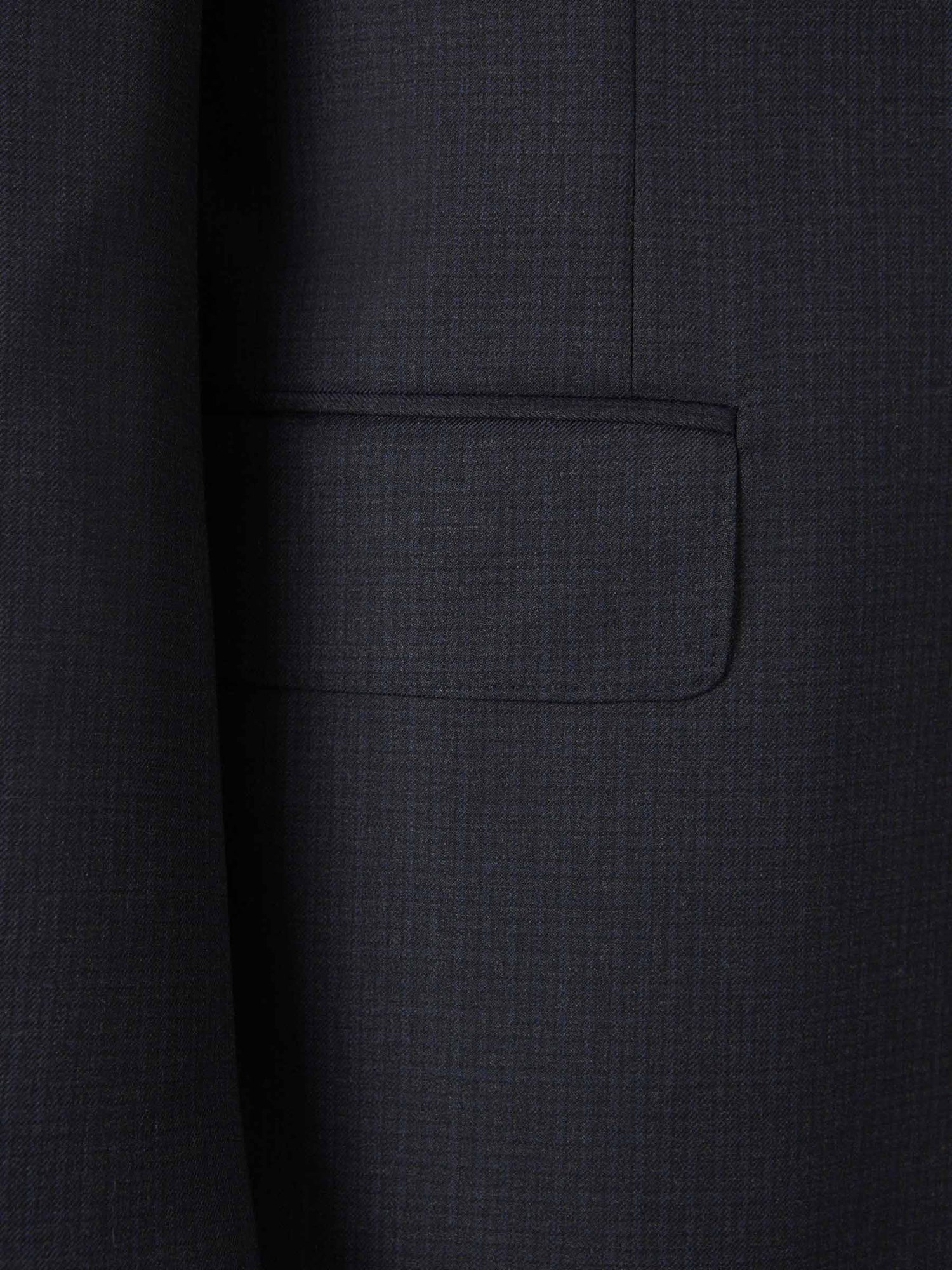 Outlet online Canali Hombre Traje Liso Lana color Gris Antracita sku 312-002877 01 - Foto 4