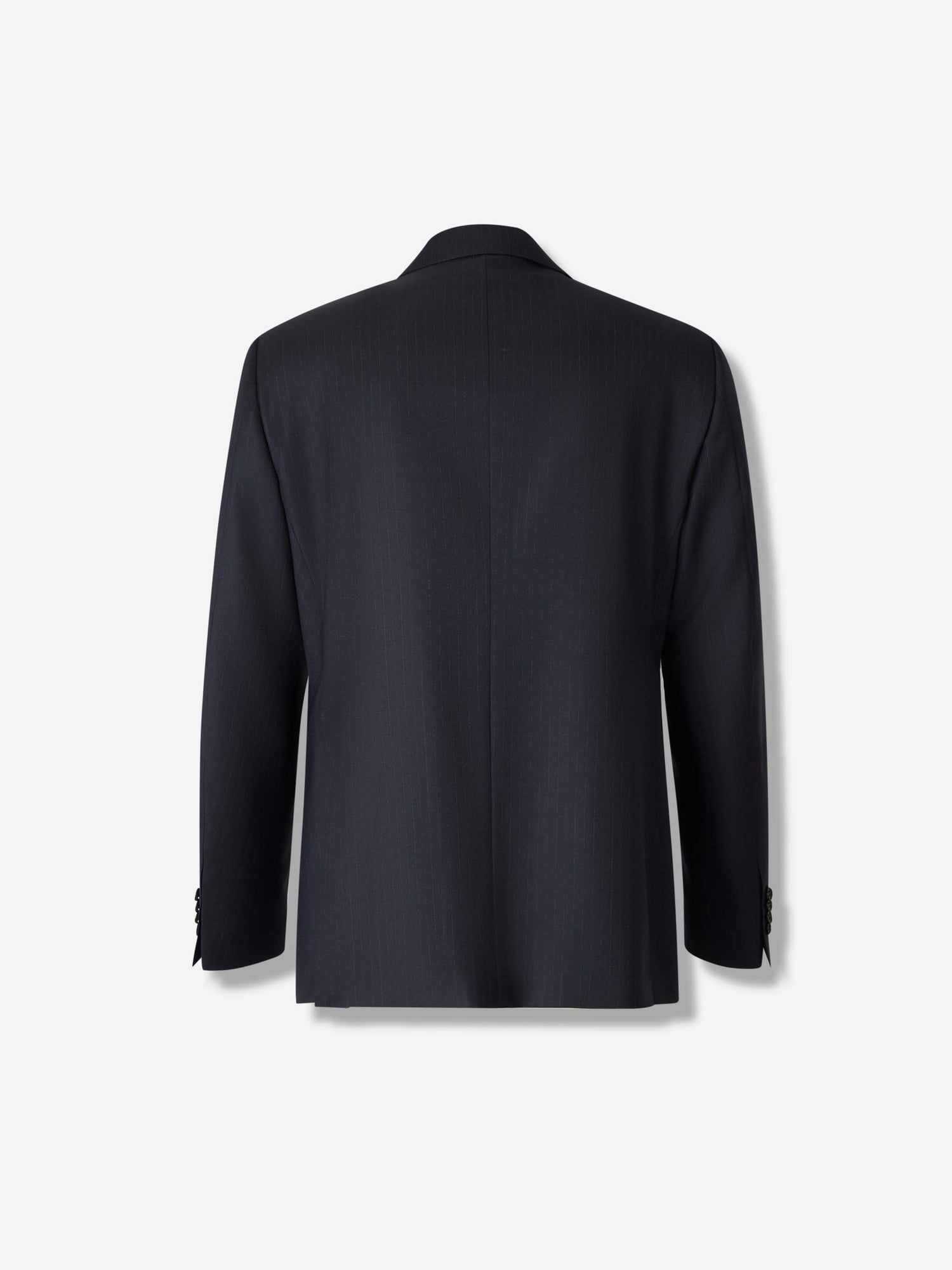 Outlet online Canali Hombre Traje Cruzado Lana color Azul Noche sku 312-002880 01 - Foto 2