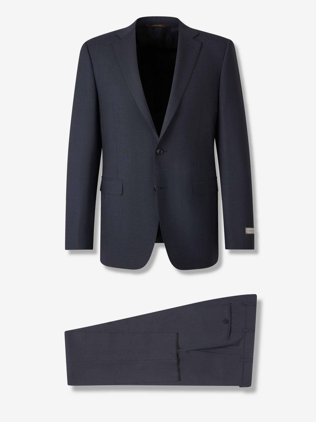 Outlet online Canali Hombre Traje Recto Lana color Azul Noche sku 312-002881 01 - Foto 1
