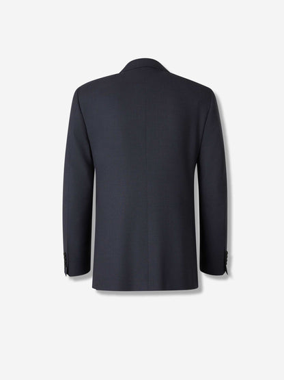 Outlet online Canali Hombre Traje Recto Lana color Azul Noche sku 312-002881 01 - Foto 2