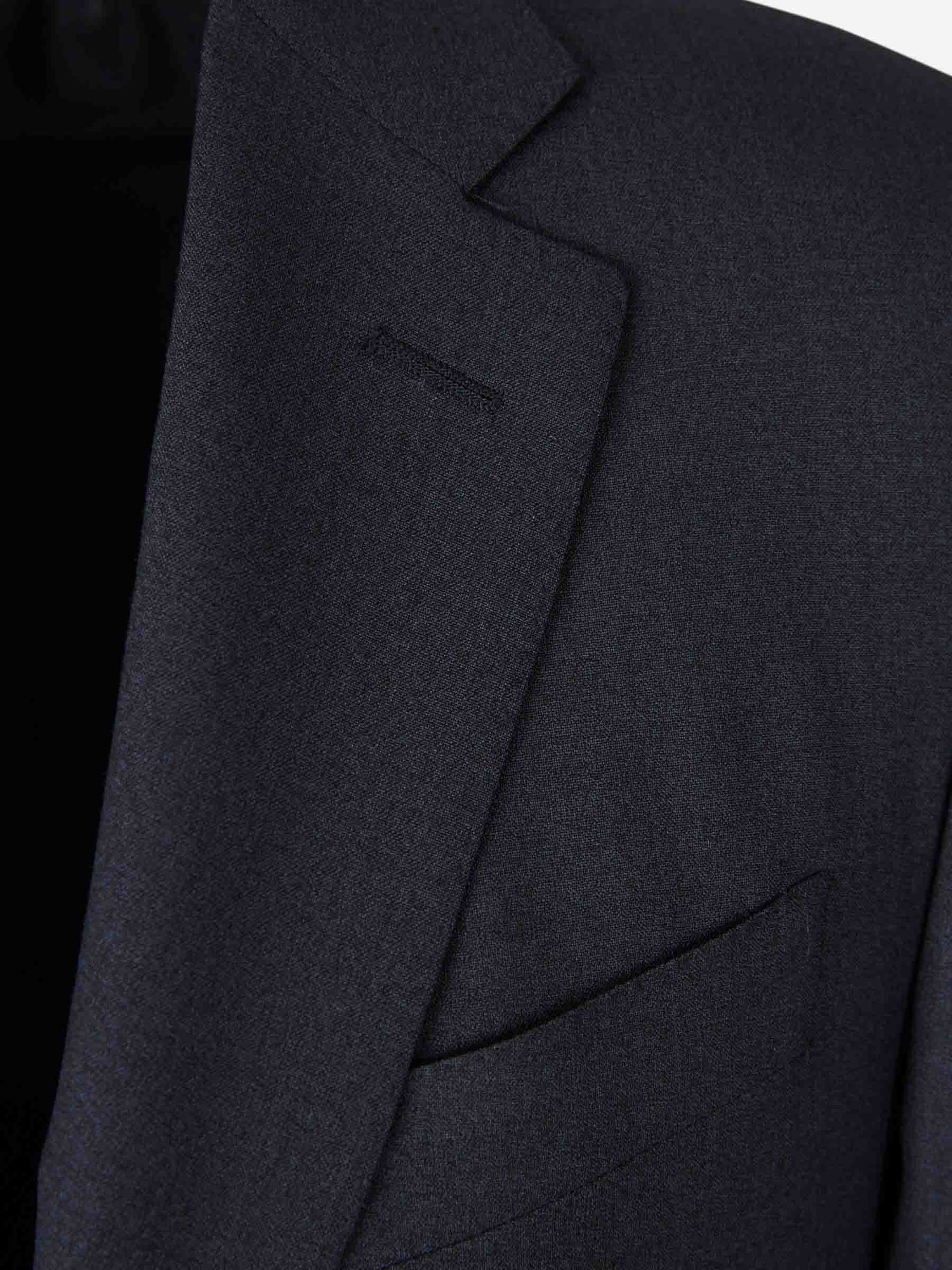 Outlet online Canali Hombre Traje Recto Lana color Azul Noche sku 312-002881 01 - Foto 3