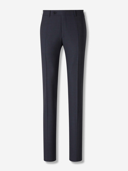 Outlet online Canali Hombre Traje Recto Lana color Azul Noche sku 312-002881 01 - Foto 4