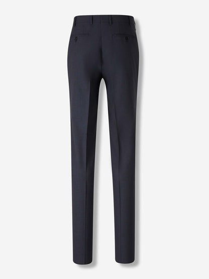 Outlet online Canali Hombre Traje Recto Lana color Azul Noche sku 312-002881 01 - Foto 5