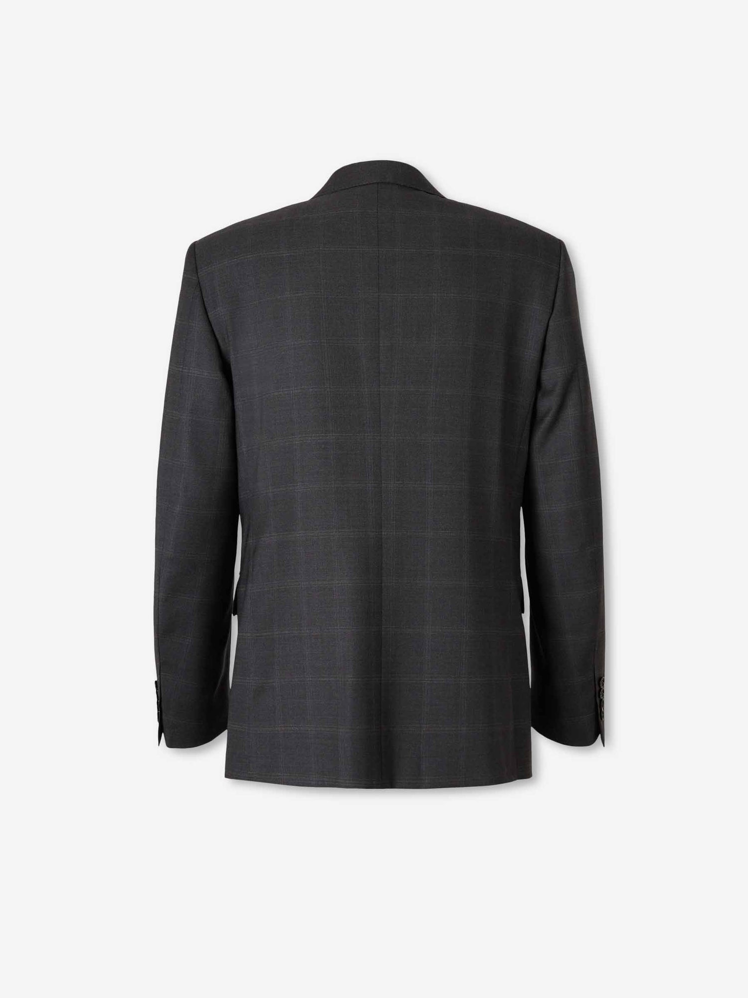 Outlet online Canali Hombre Traje Recto Cuadros color Gris Antracita sku 312-002882 01 - Foto 2
