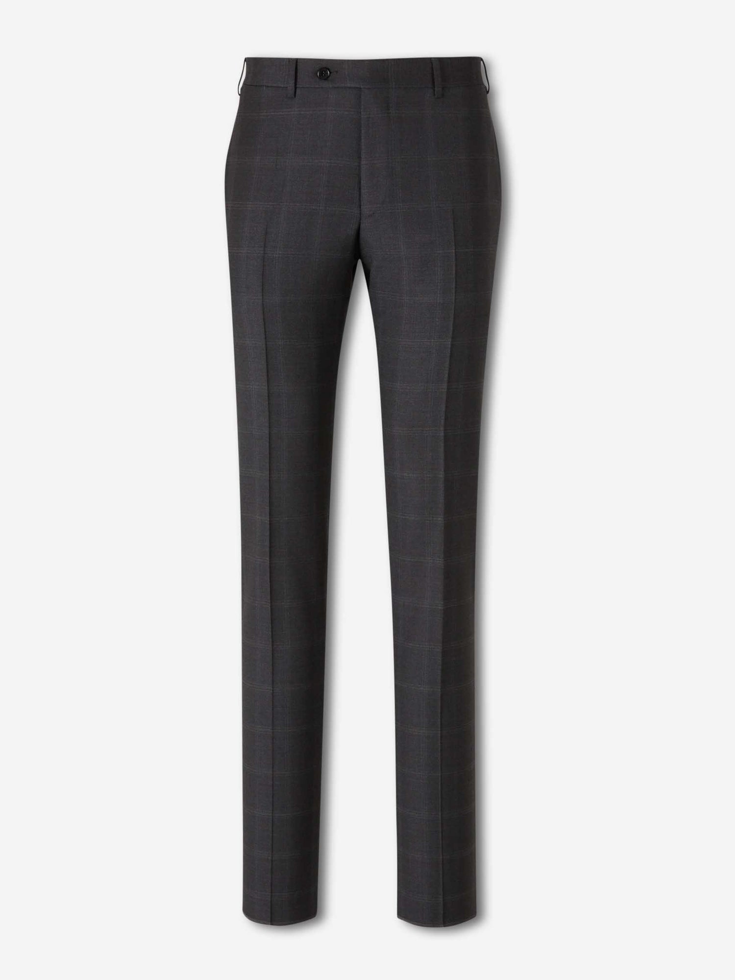 Outlet online Canali Hombre Traje Recto Cuadros color Gris Antracita sku 312-002882 01 - Foto 5