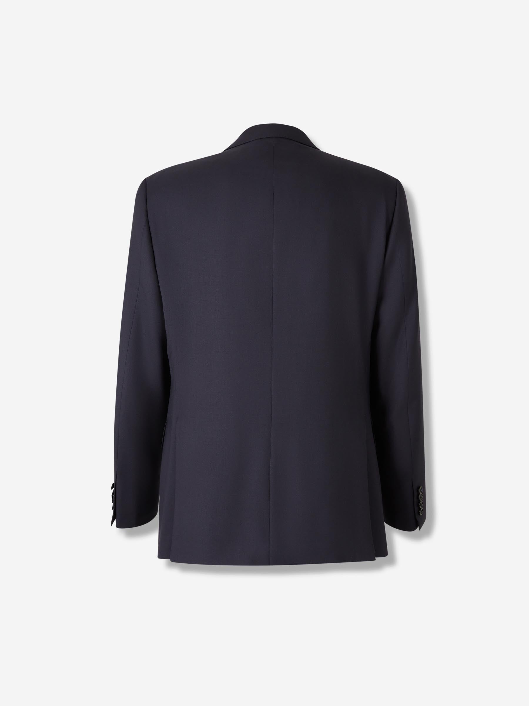 Outlet online Brioni Hombre Traje Recto Lana color Azul Noche sku 312-002901 01 - Foto 2