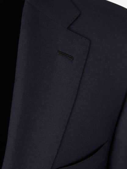 Outlet online Brioni Hombre Traje Recto Lana color Azul Noche sku 312-002901 01 - Foto 3