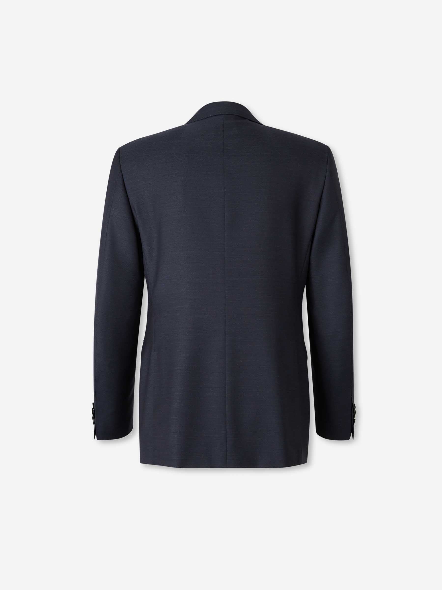 Outlet online Canali Hombre Traje Recto Lana color Azul Noche sku 312-002903 01 - Foto 2