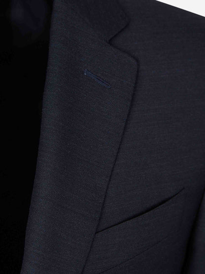 Outlet online Canali Hombre Traje Recto Lana color Azul Noche sku 312-002903 01 - Foto 3