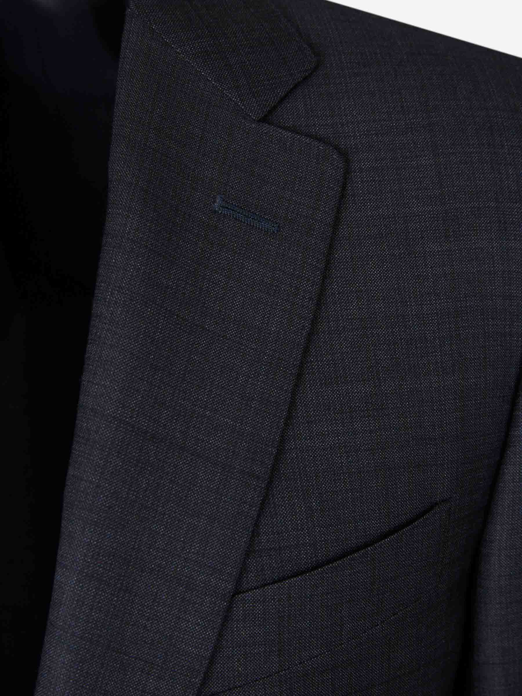 Outlet online Canali Hombre Traje Recto Lana color Azul Noche sku 312-002910 01 - Foto 3