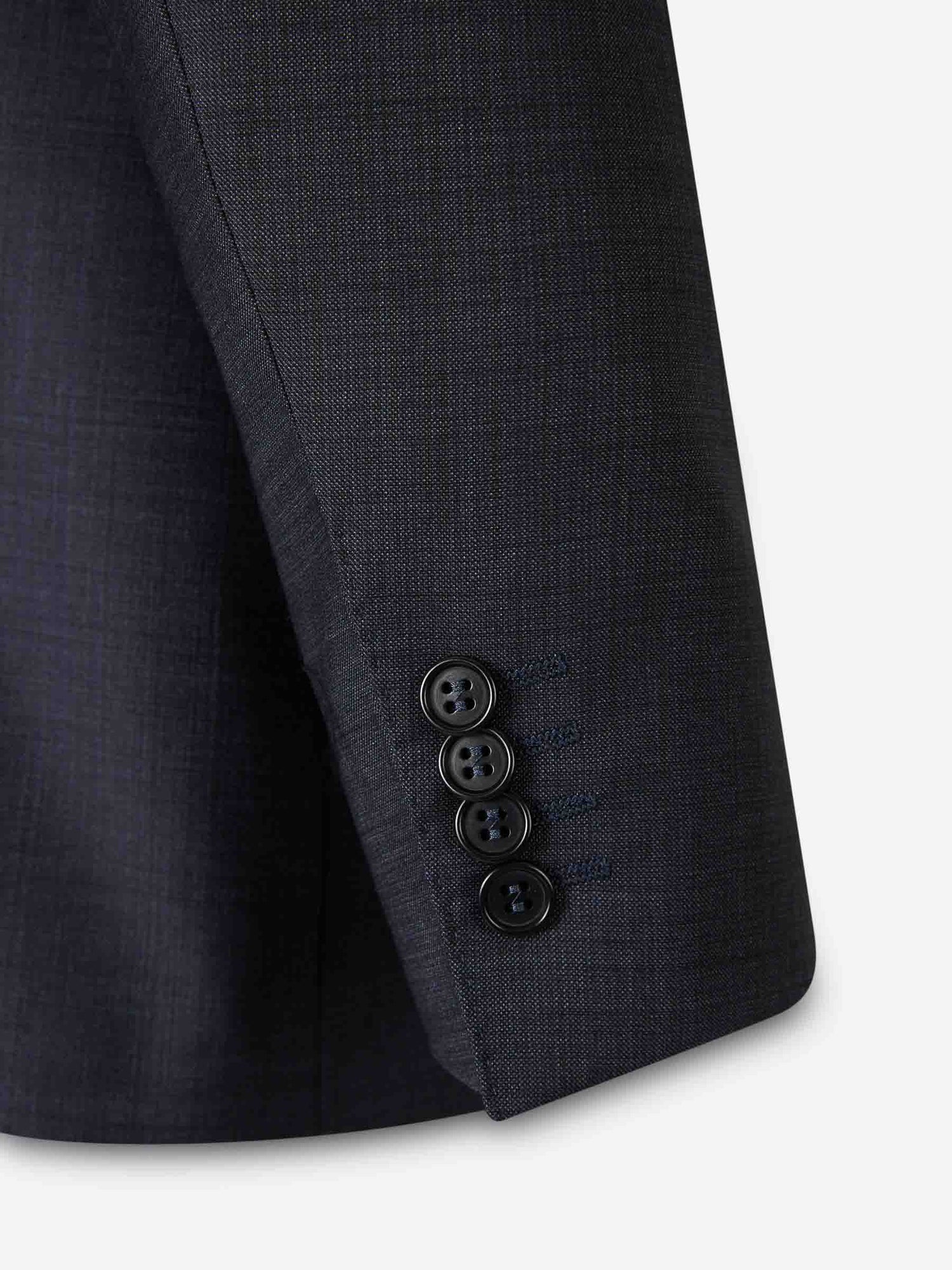 Outlet online Canali Hombre Traje Recto Lana color Azul Noche sku 312-002910 01 - Foto 4