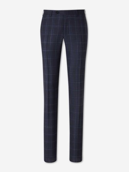 Canali Hombre Barcelona Traje Recto Lana color Azul Noche sku 312-002911 01 - Foto 5