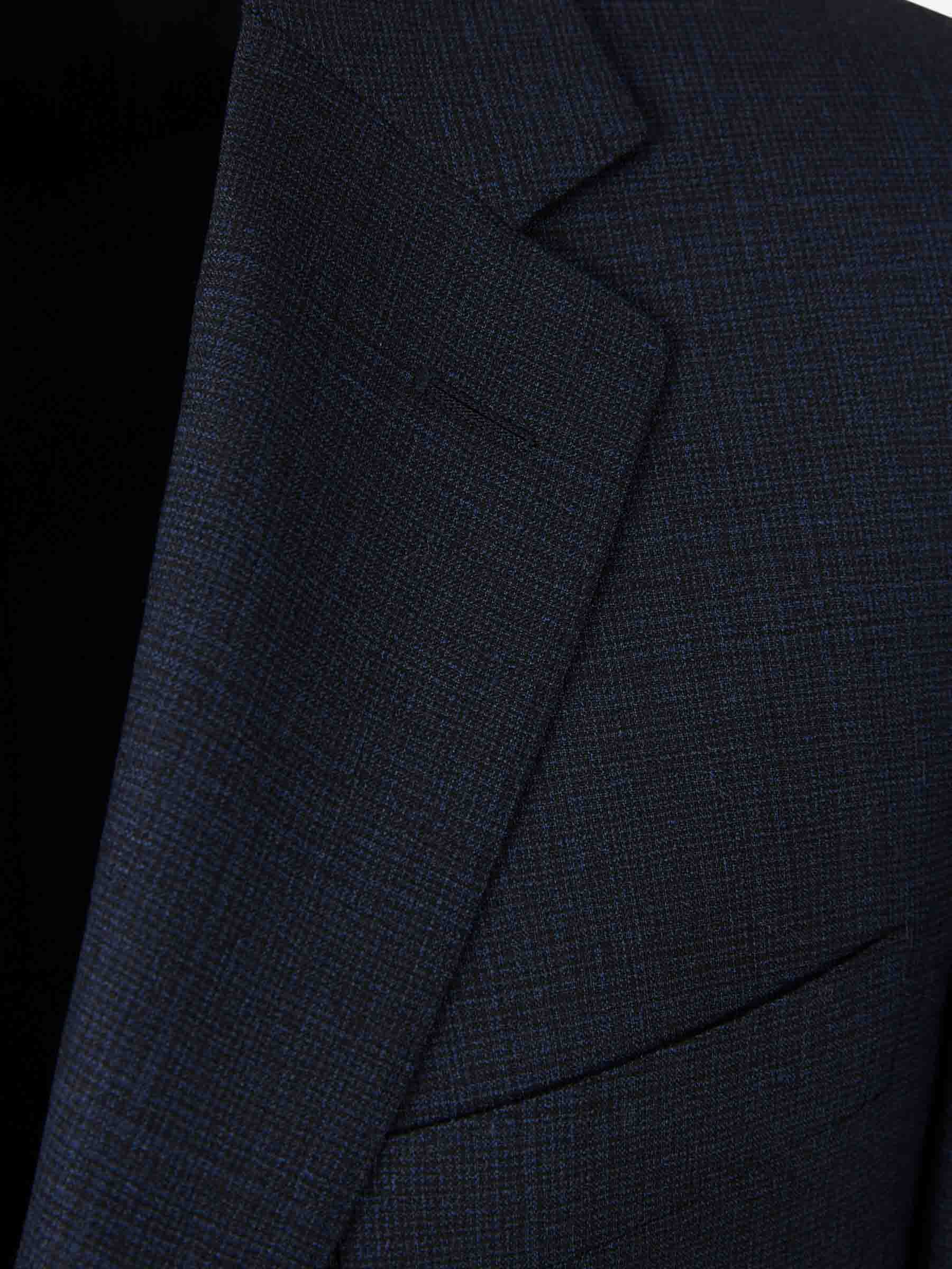 Canali Hombre Barcelona Traje Recto Lana color Azul Noche sku 312-002912 01 - Foto 3
