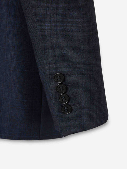 Canali Hombre Barcelona Traje Recto Lana color Azul Noche sku 312-002912 01 - Foto 4