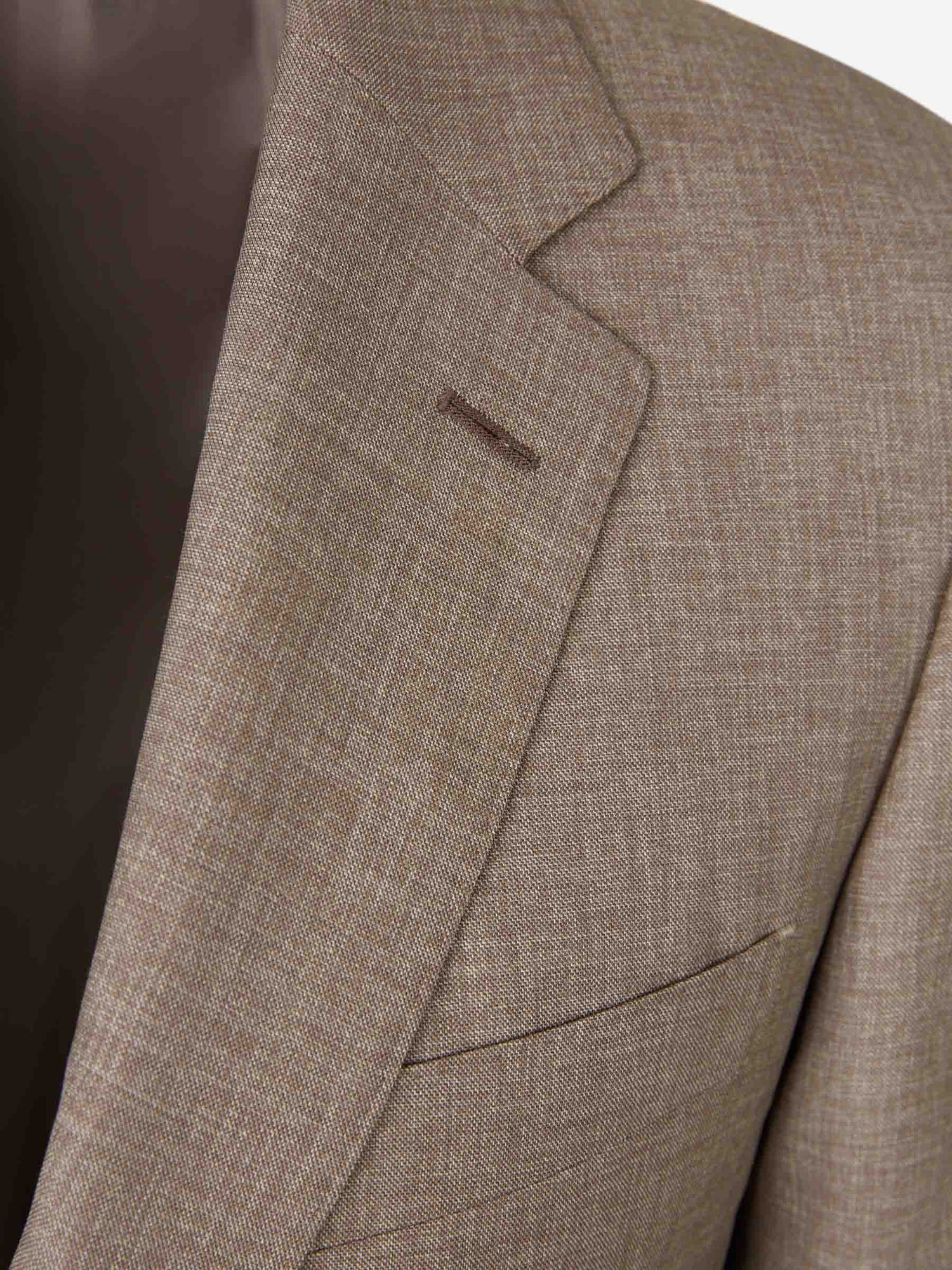 Canali Hombre Barcelona Traje Recto Lana color Camel sku 312-002916 01 - Foto 3