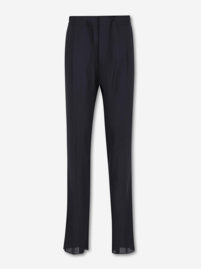 Lardini Hombre Barcelona Traje Recto Lana color Azul Noche sku 312-002918 01 - Foto 5