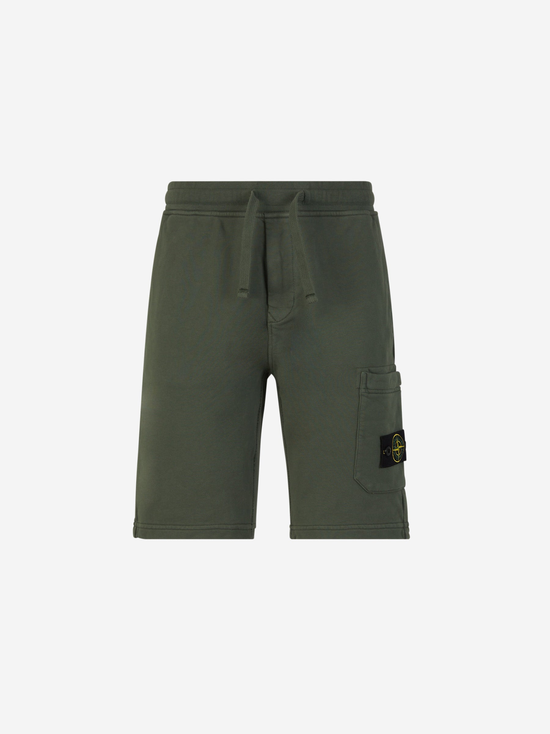 Stone Island Bermudas Cargo Algodón color Verde Militar sku 523-000974 01 - Foto 1
