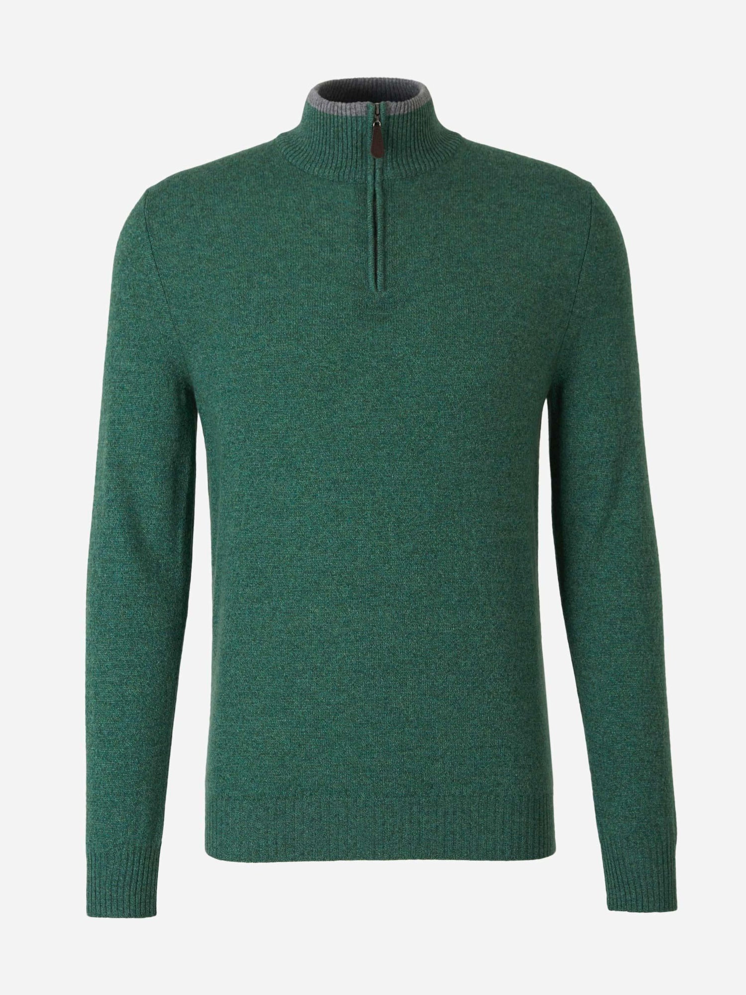 Outlet online Santa Eulalia Hombre Jersey Cashmere Cremallera color Verde Turquesa sku 542-002300 03 - Foto 1