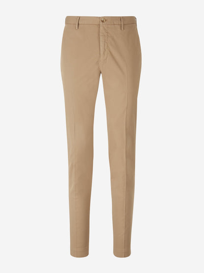 Outlet online Incotex Hombre Pantalones Chinos Algodón color Azul Cielo sku 521-002679 06 - Foto 1