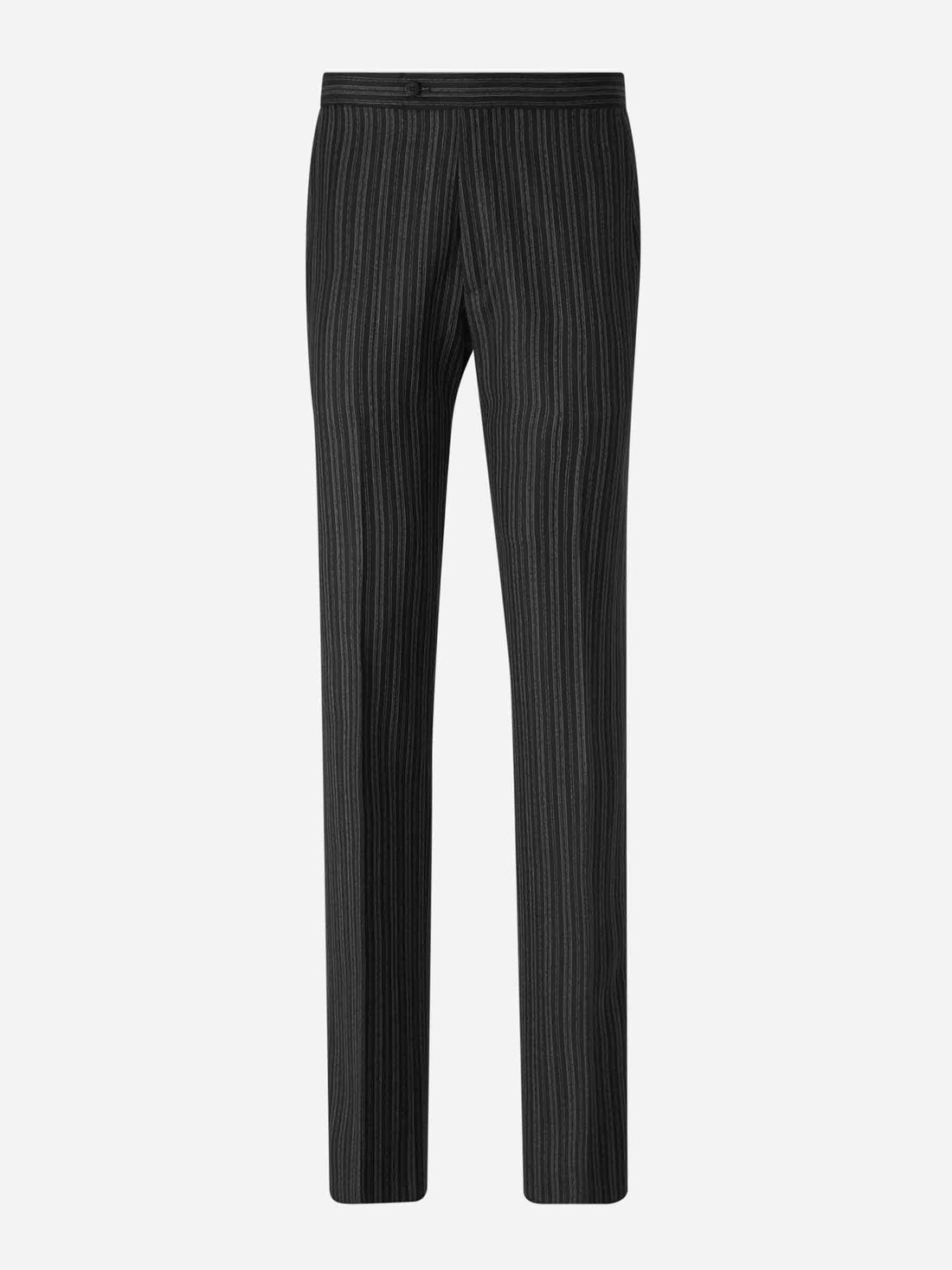 Outlet online Santa Eulalia Hombre Pantalones Formales Rayas Lana color Negro sku 321-000313 01 - Foto 1