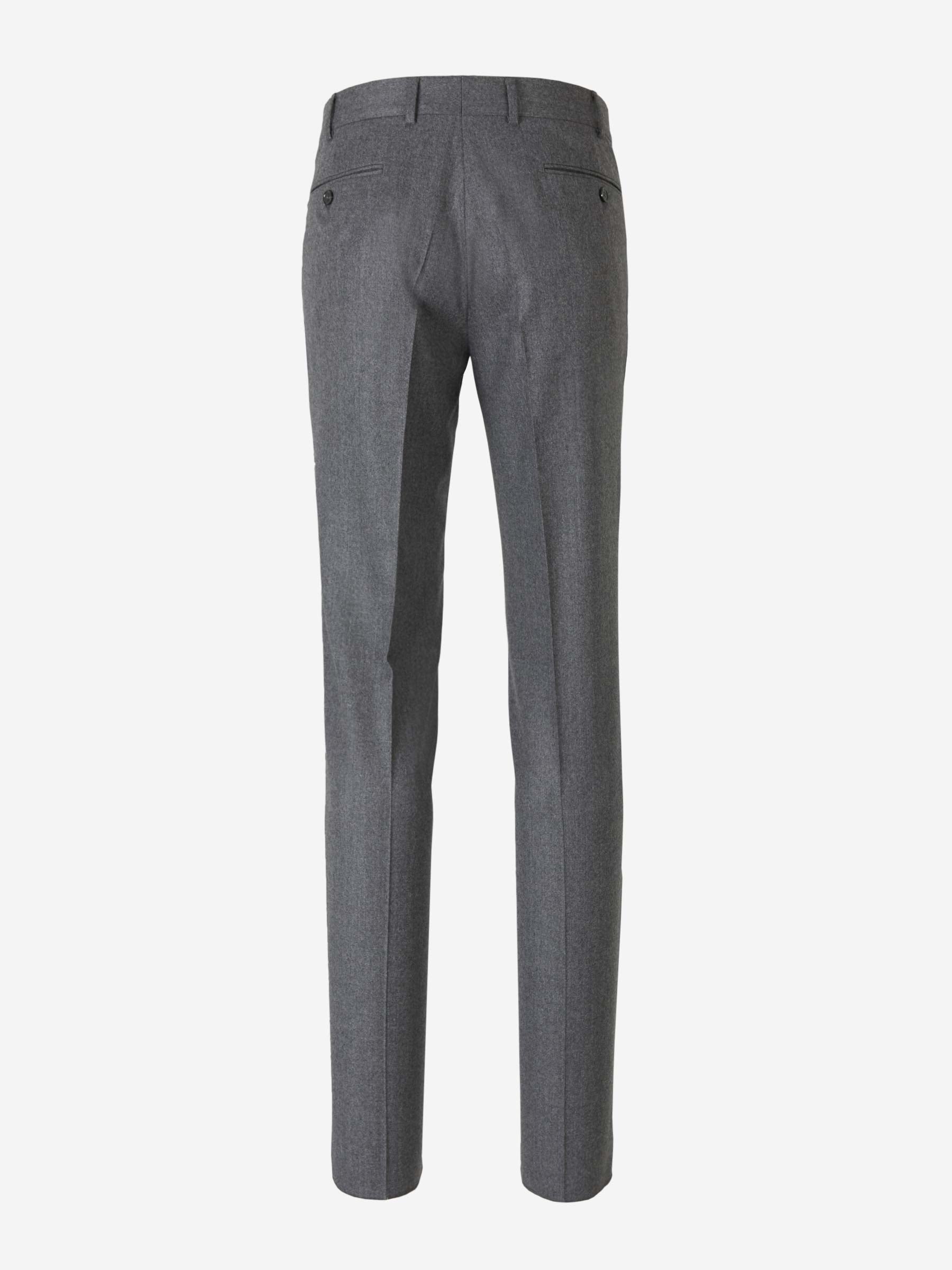 Outlet online Santa Eulalia Hombre Pantalones Pinzas Lana color Gris Piedra sku 321-000315 01 - Foto 2