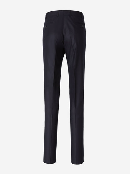 Outlet online Santa Eulalia Hombre Pantalones Vestir Lana color Azul Noche sku 321-000315 04 - Foto 2