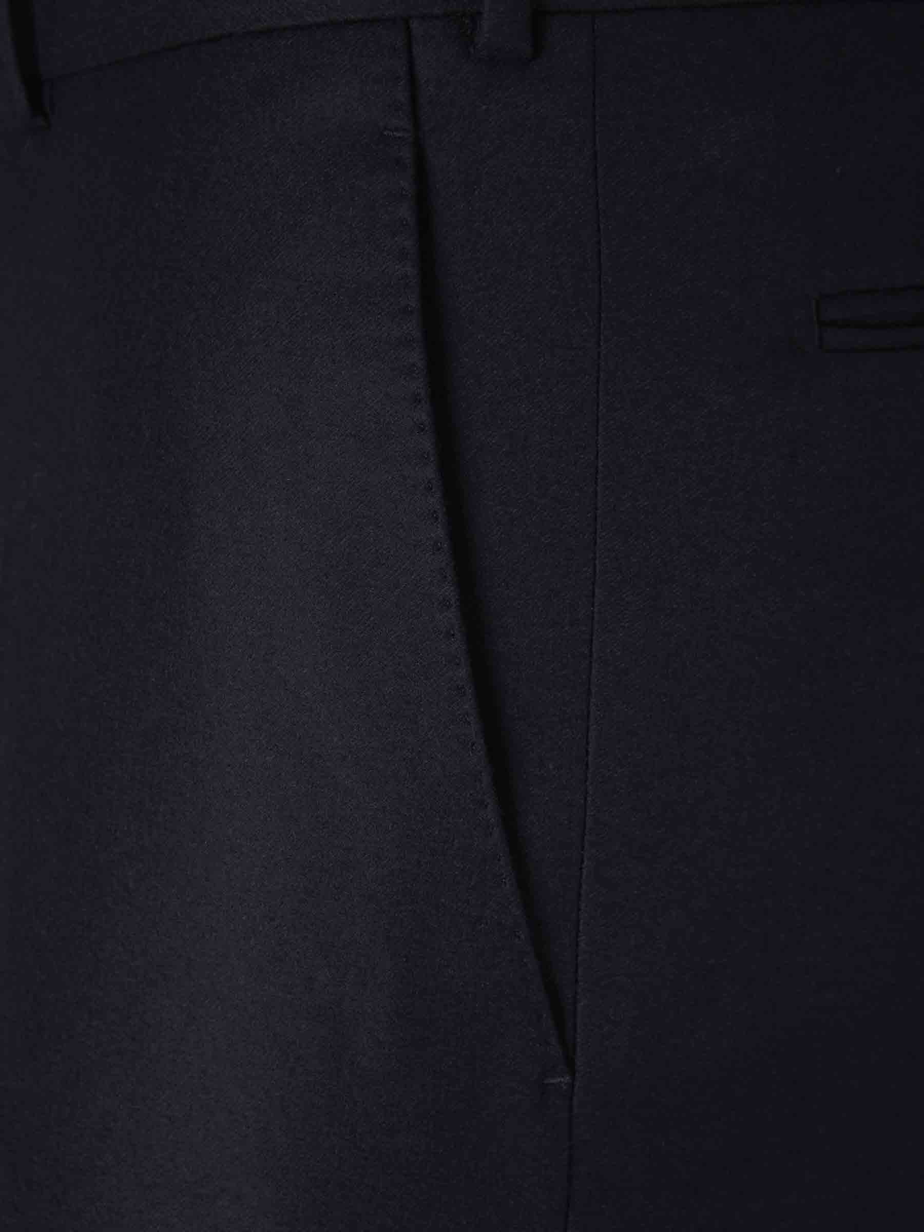 Outlet online Santa Eulalia Hombre Pantalones Vestir Lana color Azul Noche sku 321-000315 04 - Foto 4