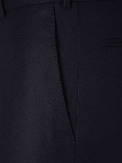 Outlet online Santa Eulalia Hombre Pantalones Vestir Lana color Azul Noche sku 321-000315 04 - Foto 4