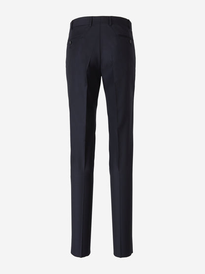 Outlet online Santa Eulalia Hombre Pantalones Formales Lana color Azul Noche sku 321-000316 03 - Foto 2