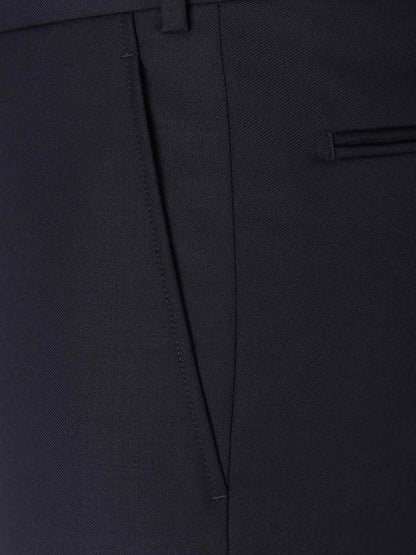 Outlet online Santa Eulalia Hombre Pantalones Formales Lana color Azul Noche sku 321-000316 03 - Foto 3