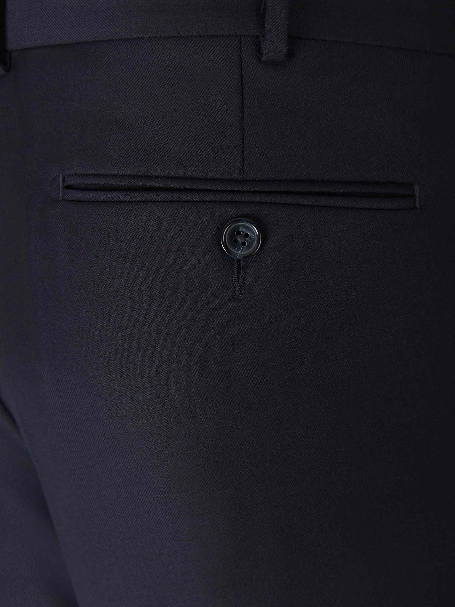 Outlet online Santa Eulalia Hombre Pantalones Formales Lana color Azul Noche sku 321-000316 03 - Foto 4