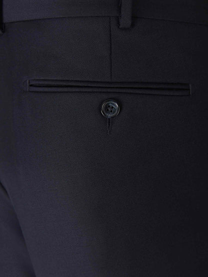Outlet online Santa Eulalia Hombre Pantalones Formales Lana color Azul Noche sku 321-000316 03 - Foto 4