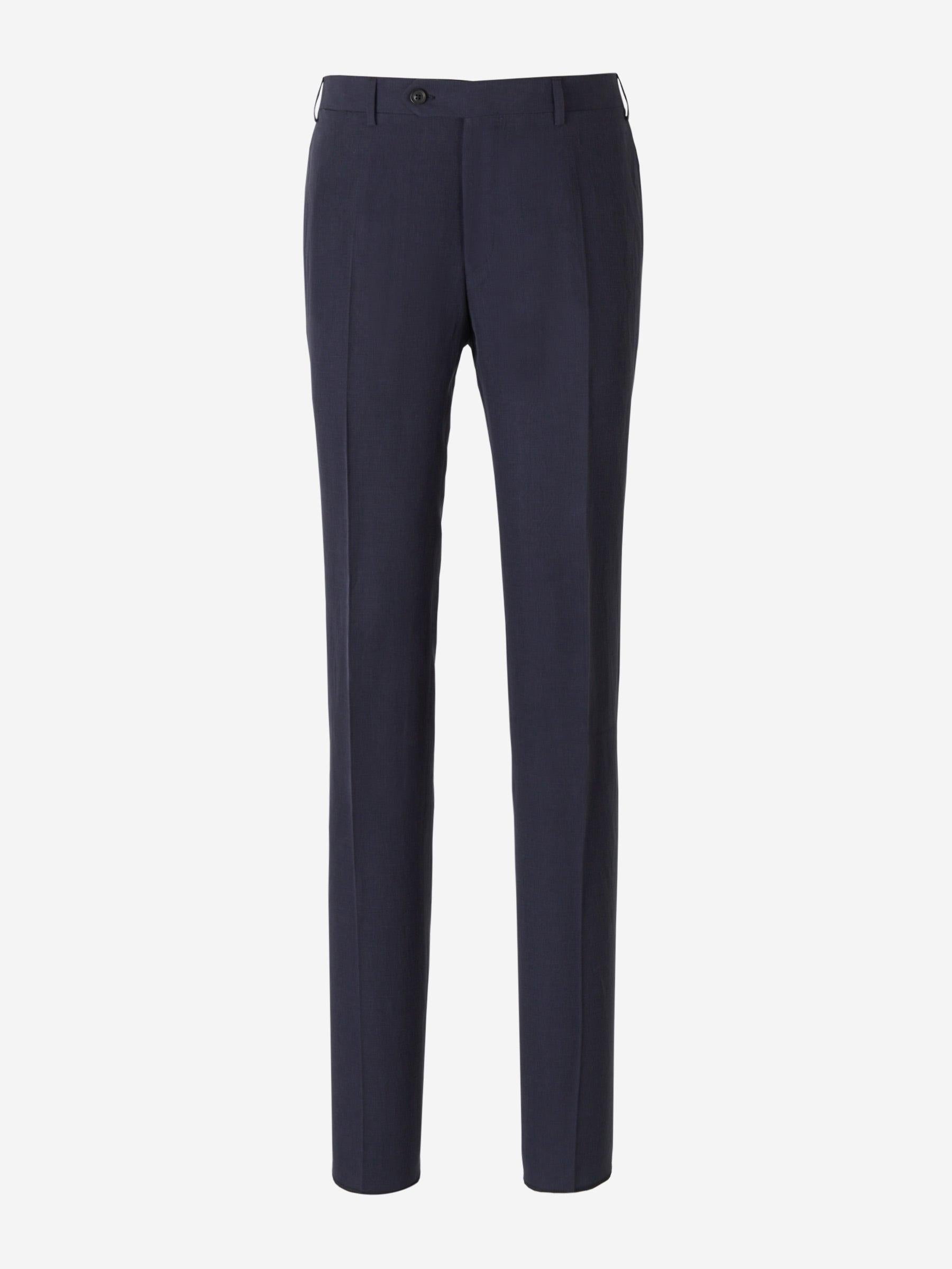 Outlet online Canali Hombre Pantalones Lino Y Seda color Gris Piedra sku 321-000318 05 - Foto 1