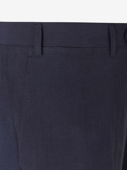 Outlet online Canali Hombre Pantalones Lino Y Seda color Gris Piedra sku 321-000318 05 - Foto 3