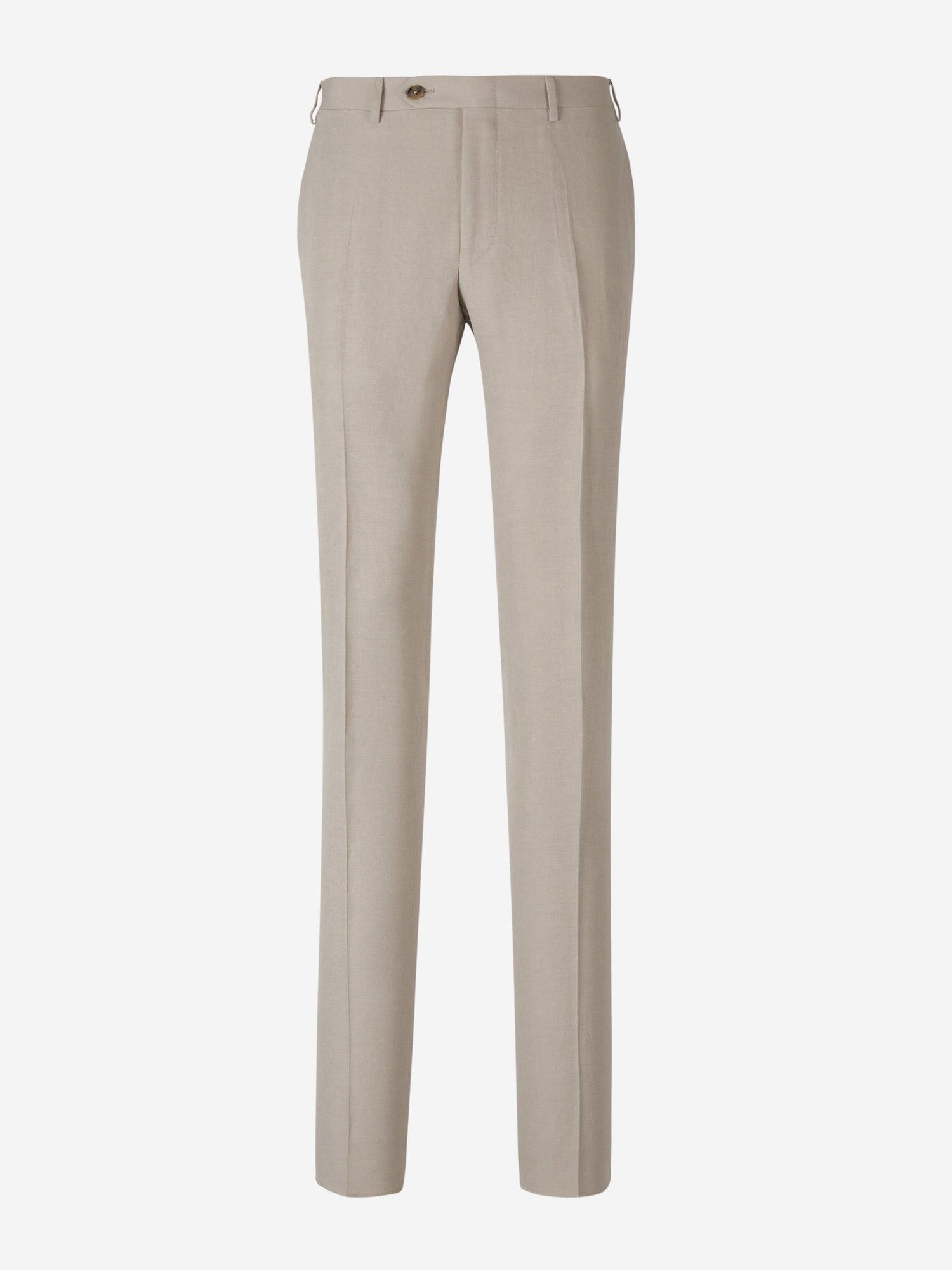 Outlet online Canali Hombre Pantalones Lino Y Seda color Gris Piedra sku 321-000318 05 - Foto 5