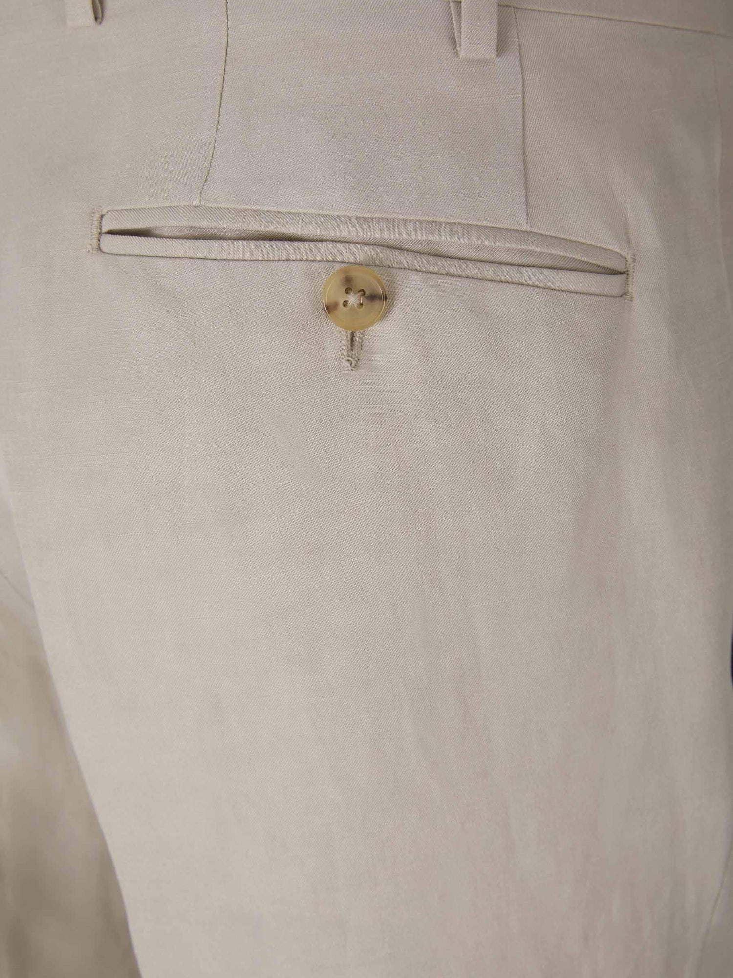 Outlet online Canali Hombre Pantalones Lino Y Seda color Gris Piedra sku 321-000318 05 - Foto 8
