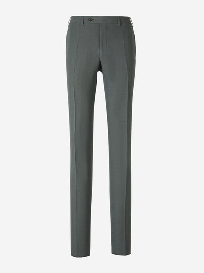Outlet online Canali Hombre Pantalones Lino Y Seda color Gris Piedra sku 321-000318 05 - Foto 9