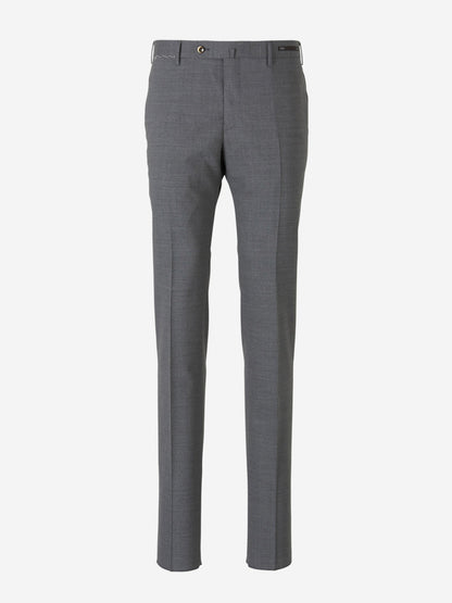 Outlet online PT Torino Hombre Pantalones Chinos Lana color Marron sku 321-000321 05 - Foto 1