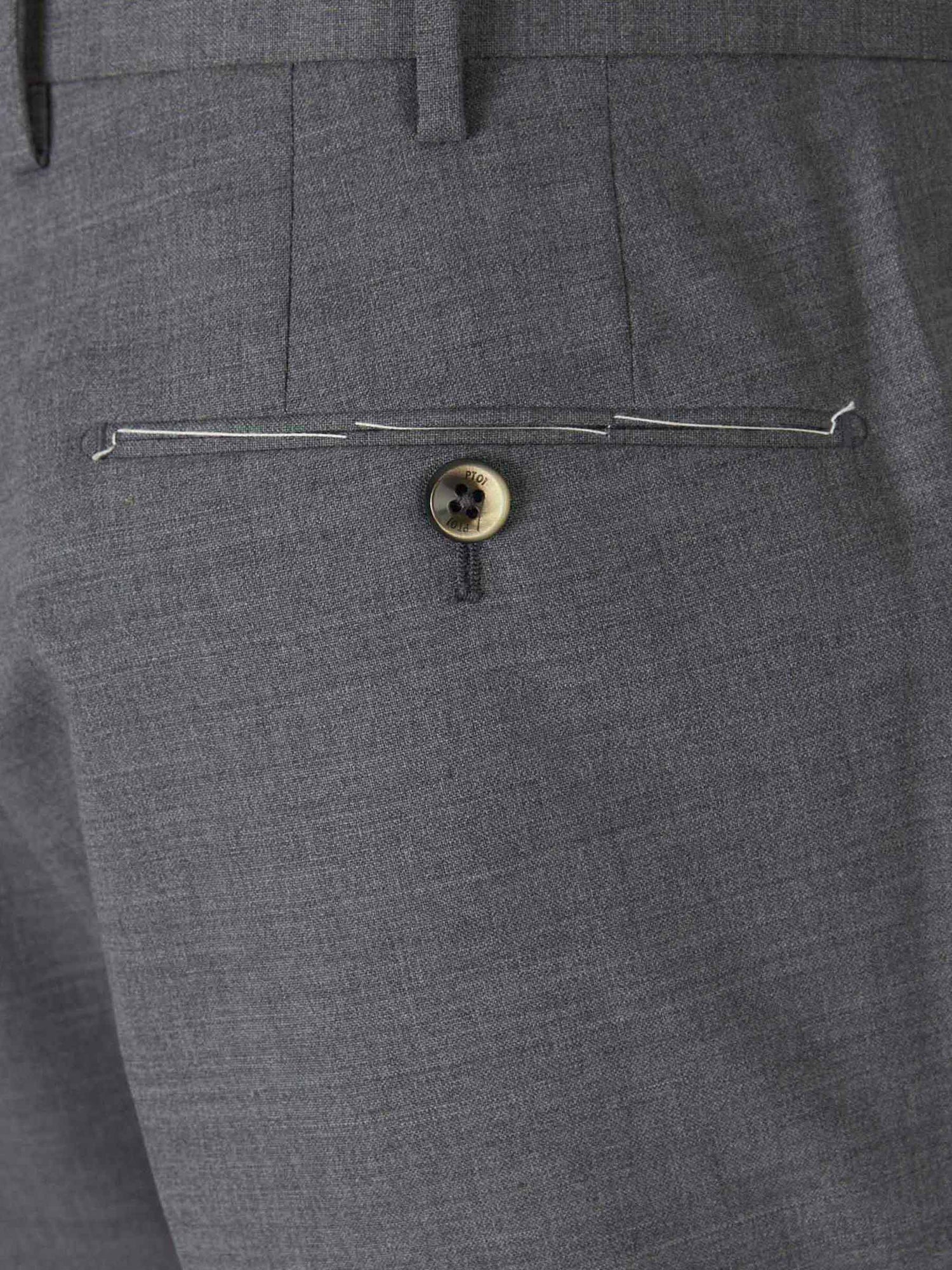 Outlet online PT Torino Hombre Pantalones Chinos Lana color Marron sku 321-000321 05 - Foto 4