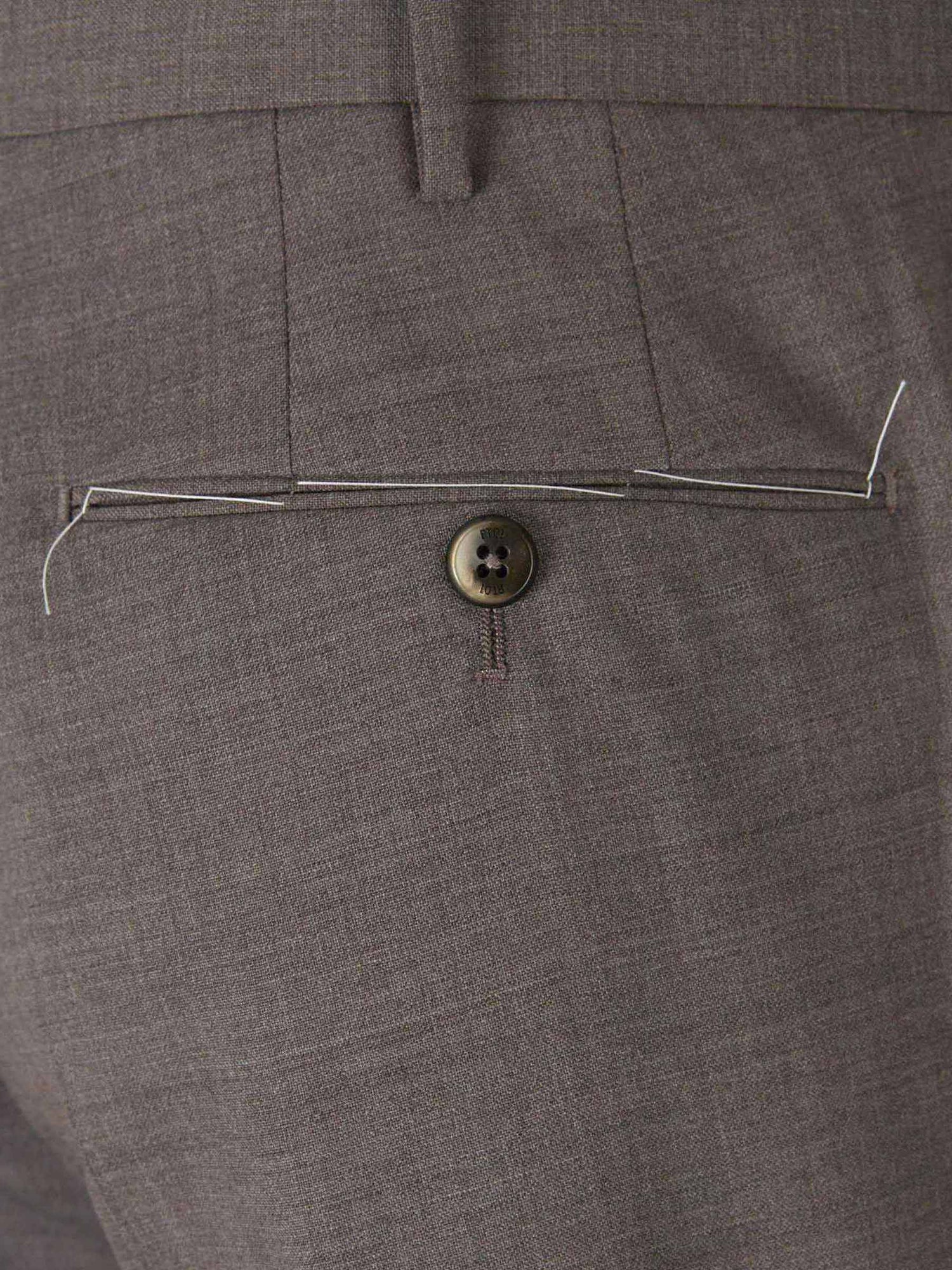 Outlet online PT Torino Hombre Pantalones Chinos Lana color Marron sku 321-000321 05 - Foto 16