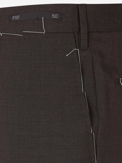 PT Torino Pantalones Formales Lana color Gris Piedra sku 321-000321 04 - Foto 18