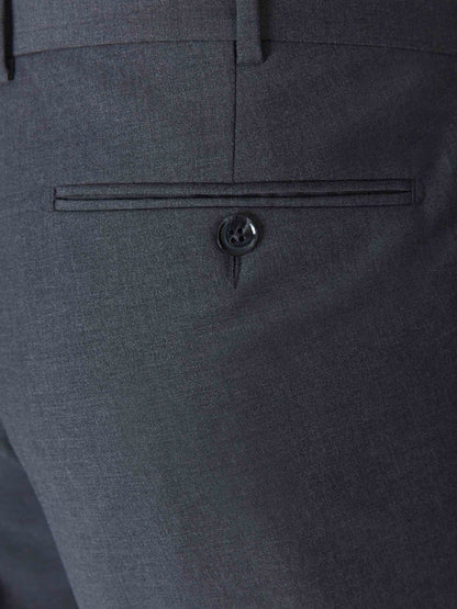 Santa Eulalia Hombre Barcelona Pantalones Formales Lana color Gris Antracita sku 321-000322 02 - Foto 4
