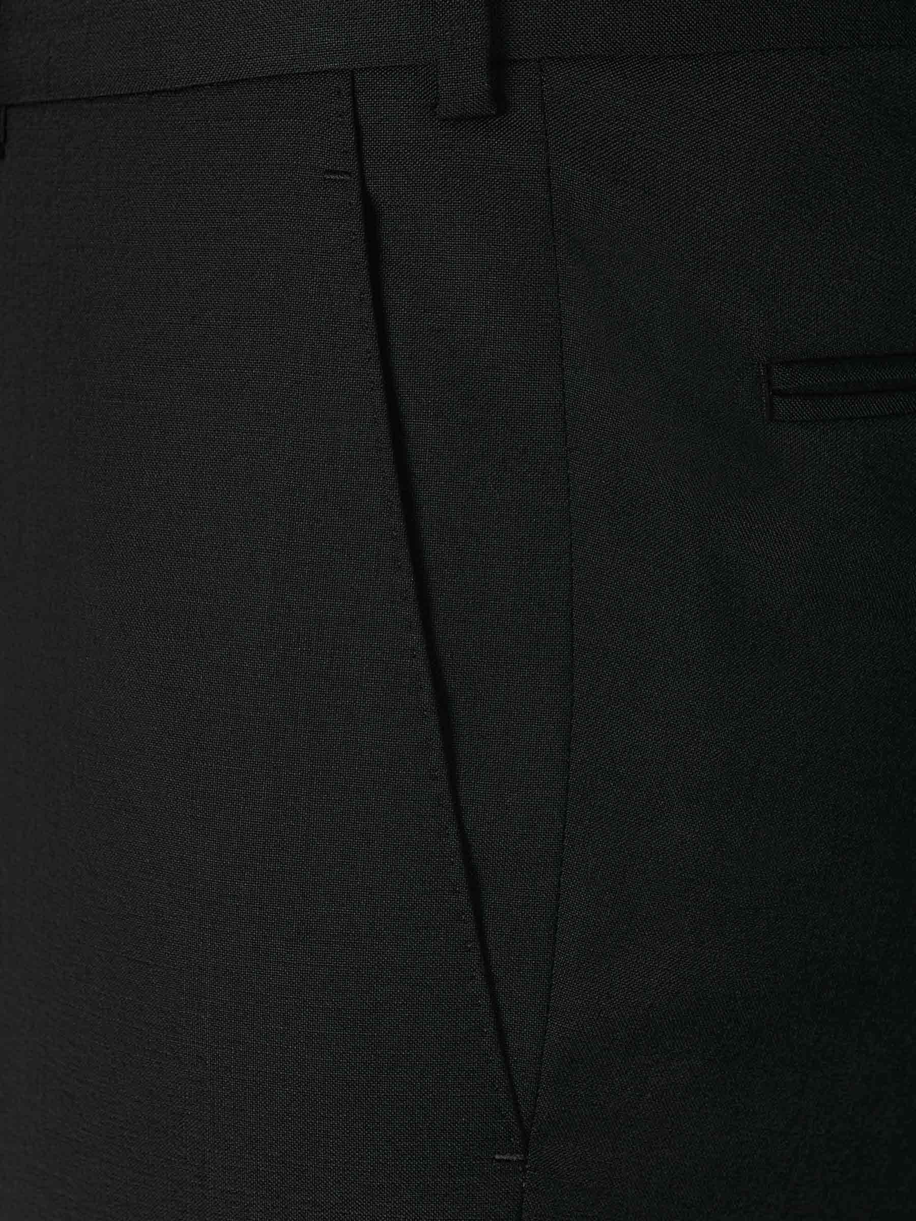 Outlet online Scabal Hombre Pantalones Formales Lana color Negro sku 321-000322 04 - Foto 3