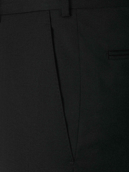 Outlet online Scabal Hombre Pantalones Formales Lana color Negro sku 321-000322 04 - Foto 3
