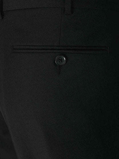 Outlet online Scabal Hombre Pantalones Formales Lana color Negro sku 321-000322 04 - Foto 4