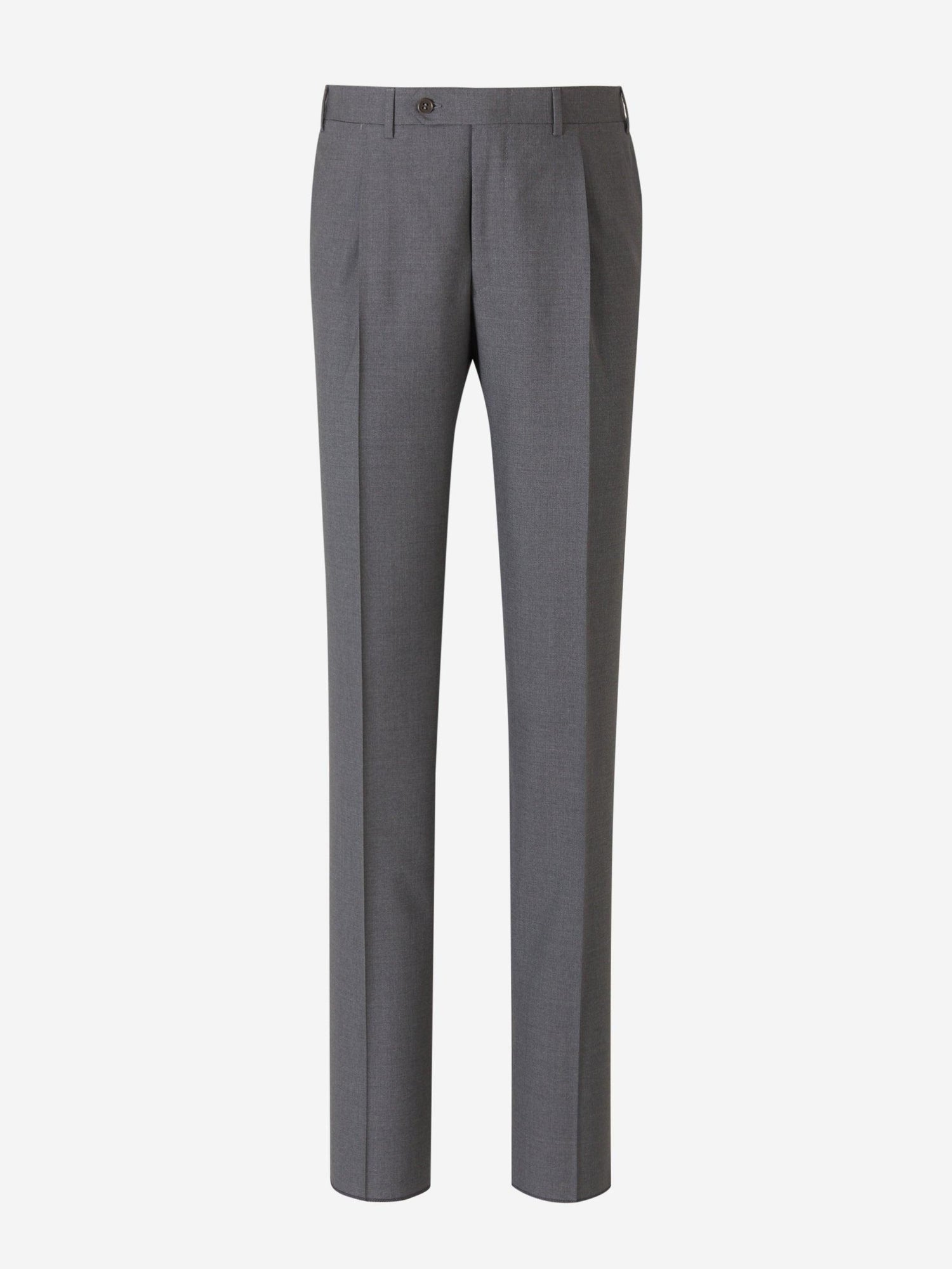 Outlet online Canali Hombre Pantalones Formales Lana color Gris Carbon sku 321-000323 05 - Foto 1